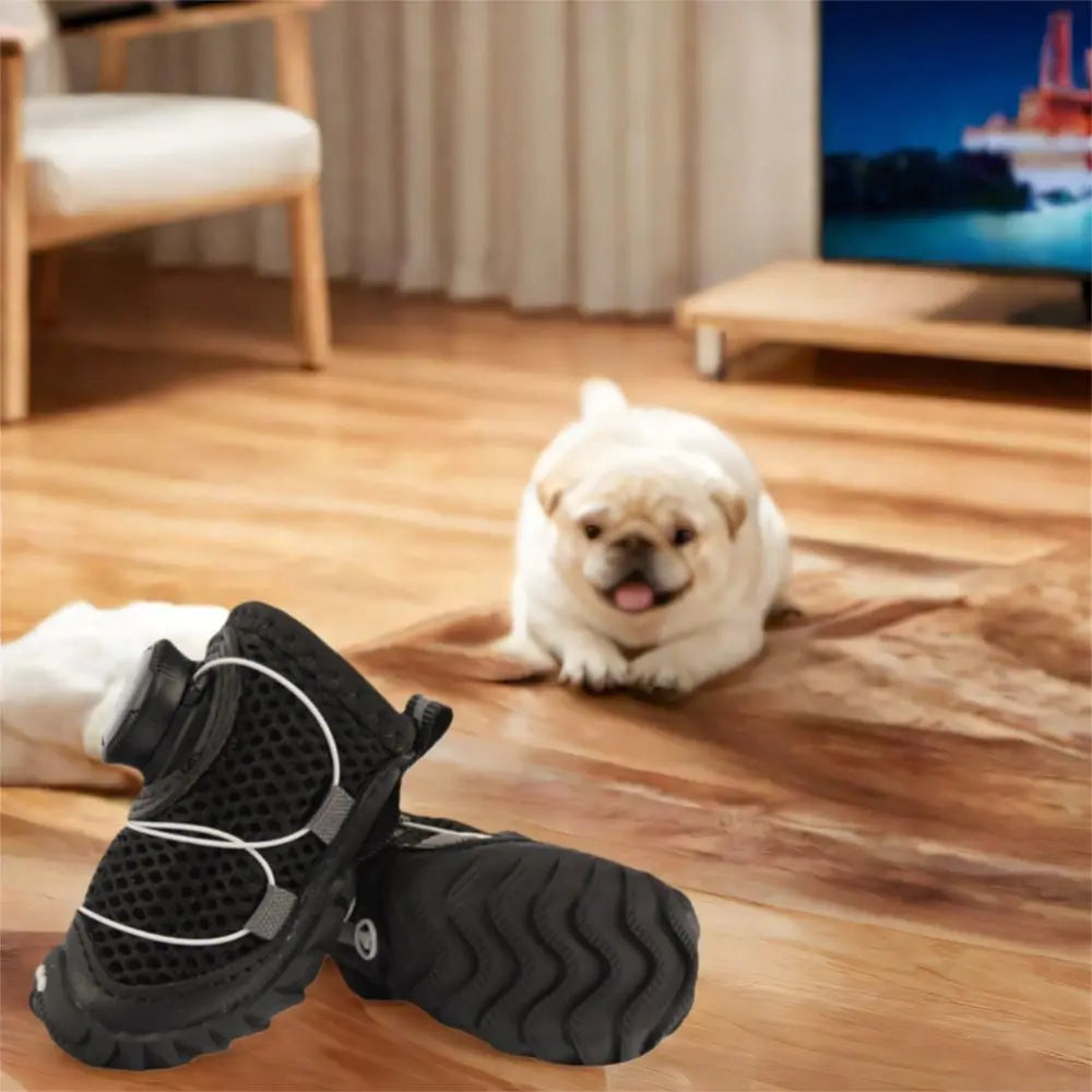 PawGuard Cozy Button Shoes