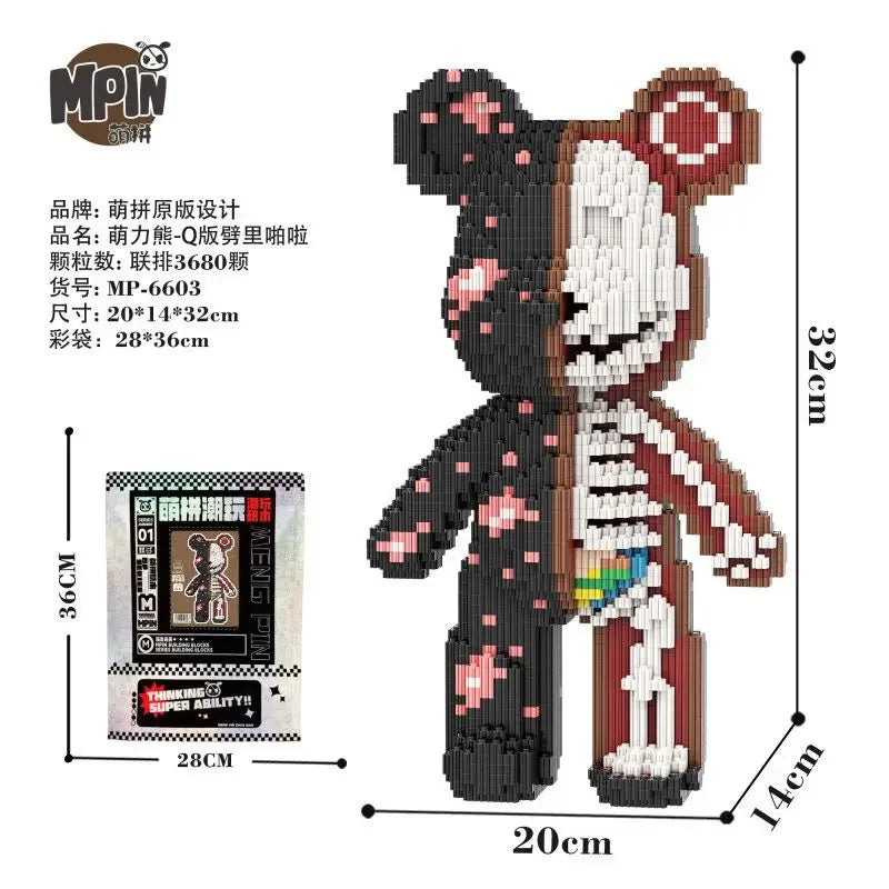 BlockBear Builder Set — Creative Fun & Cute Décor