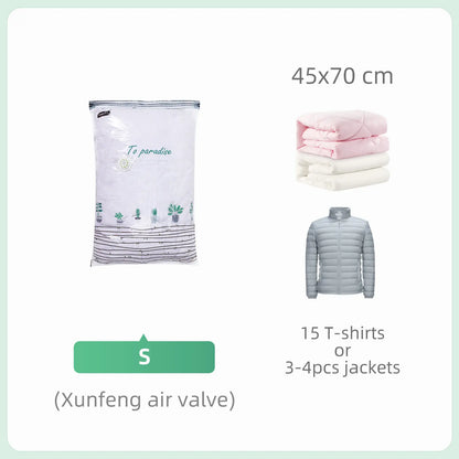 VacuPack 3D Bags — No Pump, Maximum Space Saving