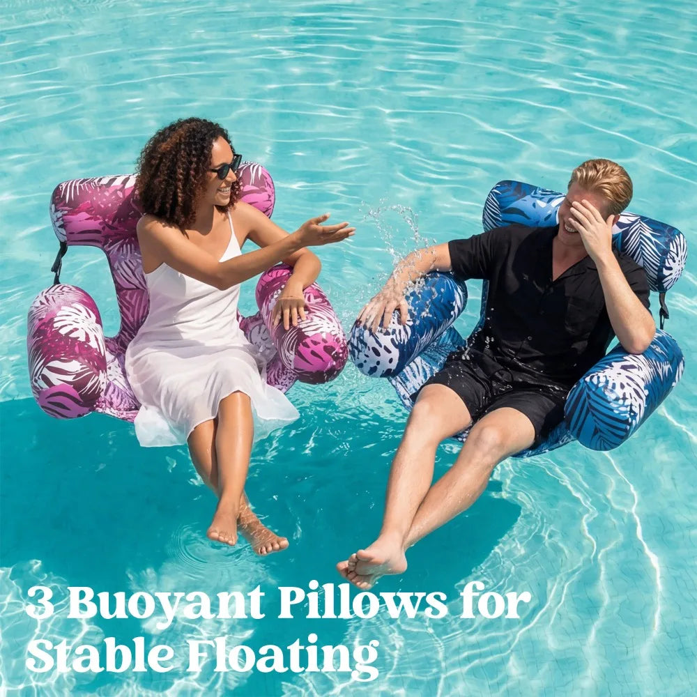 FloatEase Pool Lounge — Relax in Comfort Anywhere