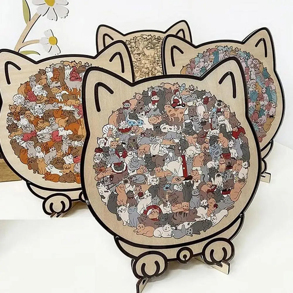PurrfectMind – 135-Piece Calm Cat Puzzle