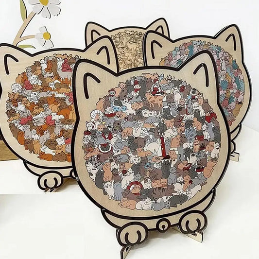 PurrfectMind – 135-Piece Calm Cat Puzzle