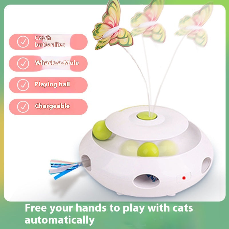 WhiskerWhirl – Automatic Cat Teaser & Stress Reliever