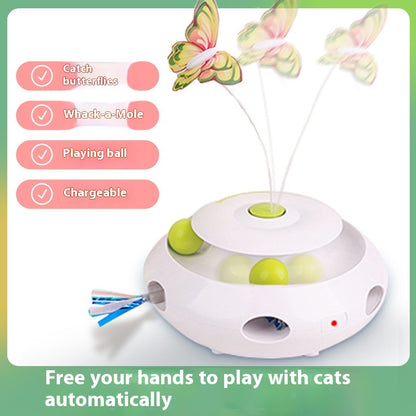 WhiskerWhirl – Automatic Cat Teaser & Stress Reliever