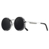Polarized Round Sunglasses Adjustable Dimming Alloy Retro Outdoor Sports