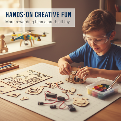 DIY Wooden Drone Building Kit